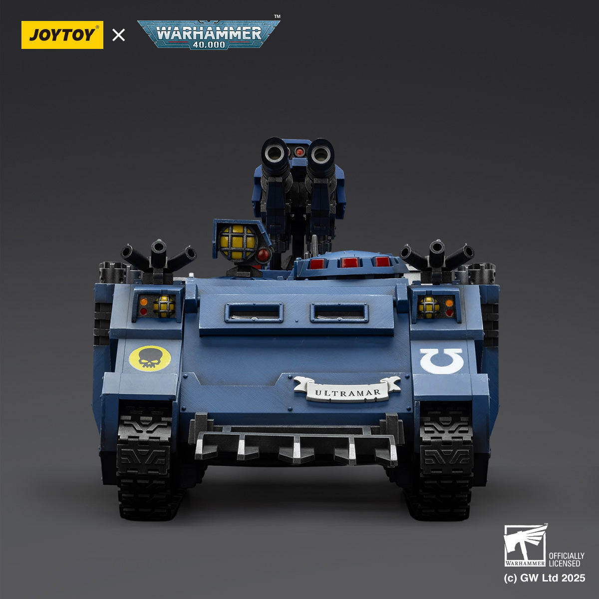 JOYTOY Warhammer 40,000 - Ultramarines Razorback with twin lascannon