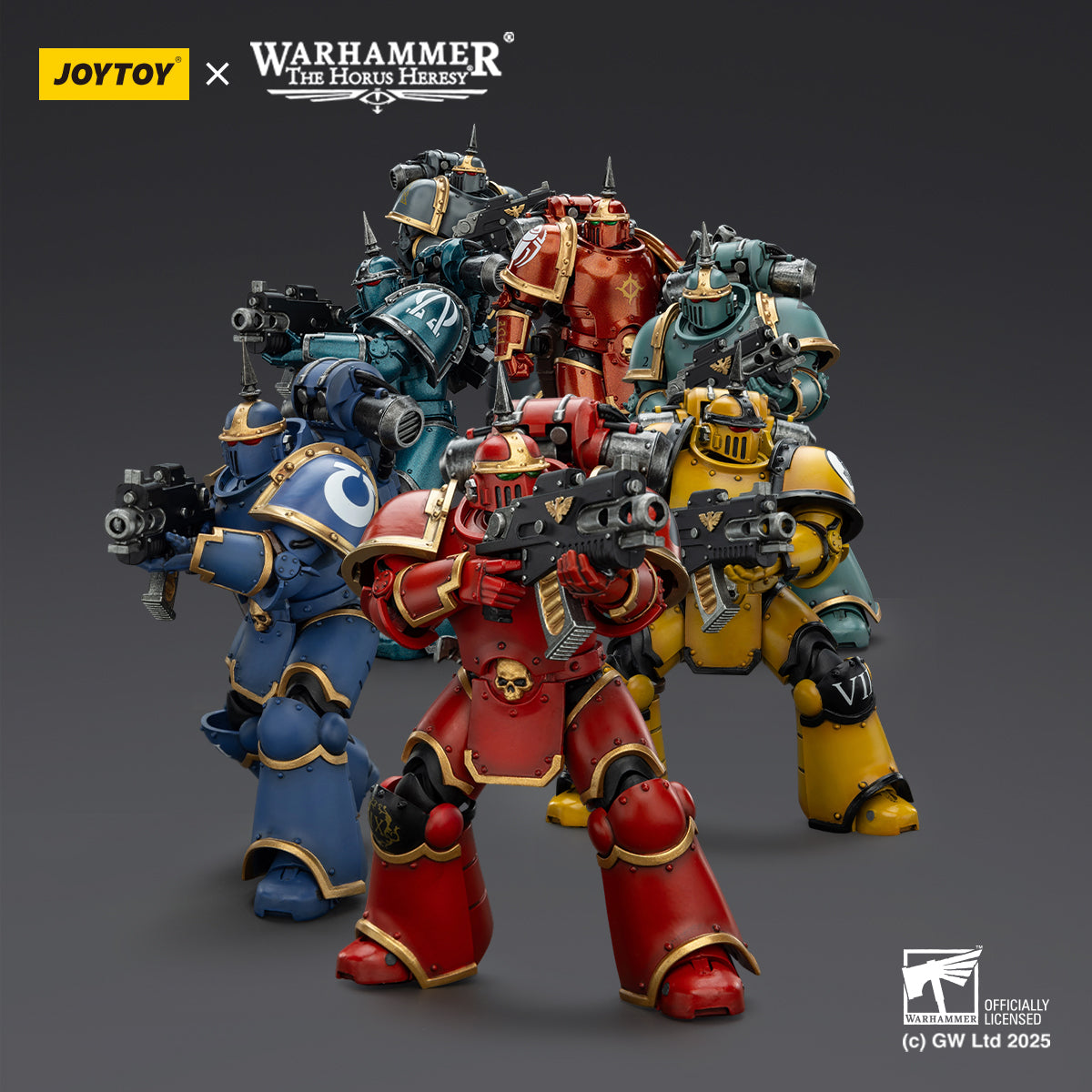 JOYTOY Warhammer The Horus Heresy - MK III Tactical Legionary (Set of 7)