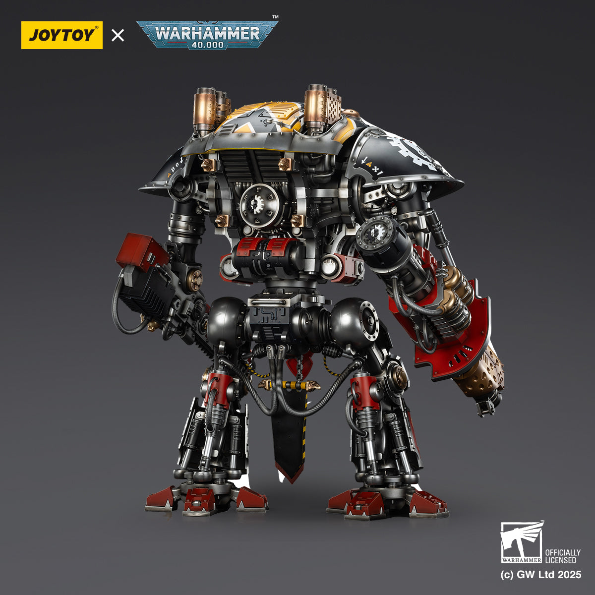 JOYTOY Warhammer 40,000 - Imperial Knights House Raven Knight Errant