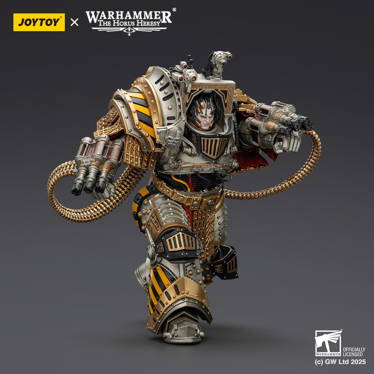 JOYTOY Warhammer The Horus Heresy - Iron Warriors Perturabo, Primarch of the IVth Legion