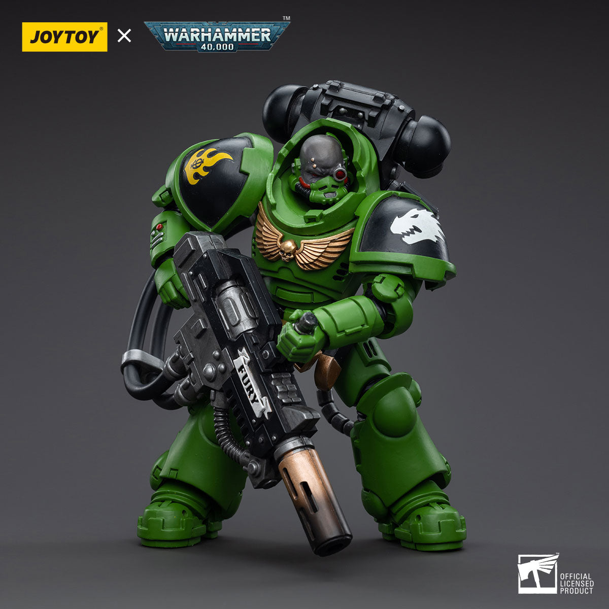 JOYTOY Warhammer 40,000 - Salamanders Eradicators Sergeant Bragar