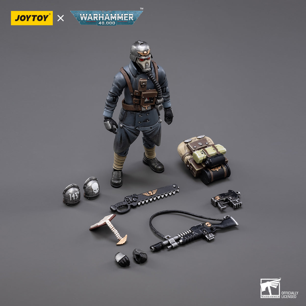 JOYTOY Warhammer 40,000 - Astra Militarum Death Korps of Krieg Veteran Squad