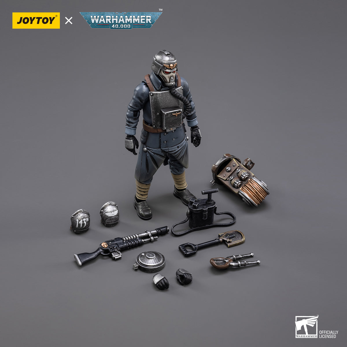 JOYTOY Warhammer 40,000 - Astra Militarum Death Korps of Krieg Veteran Squad