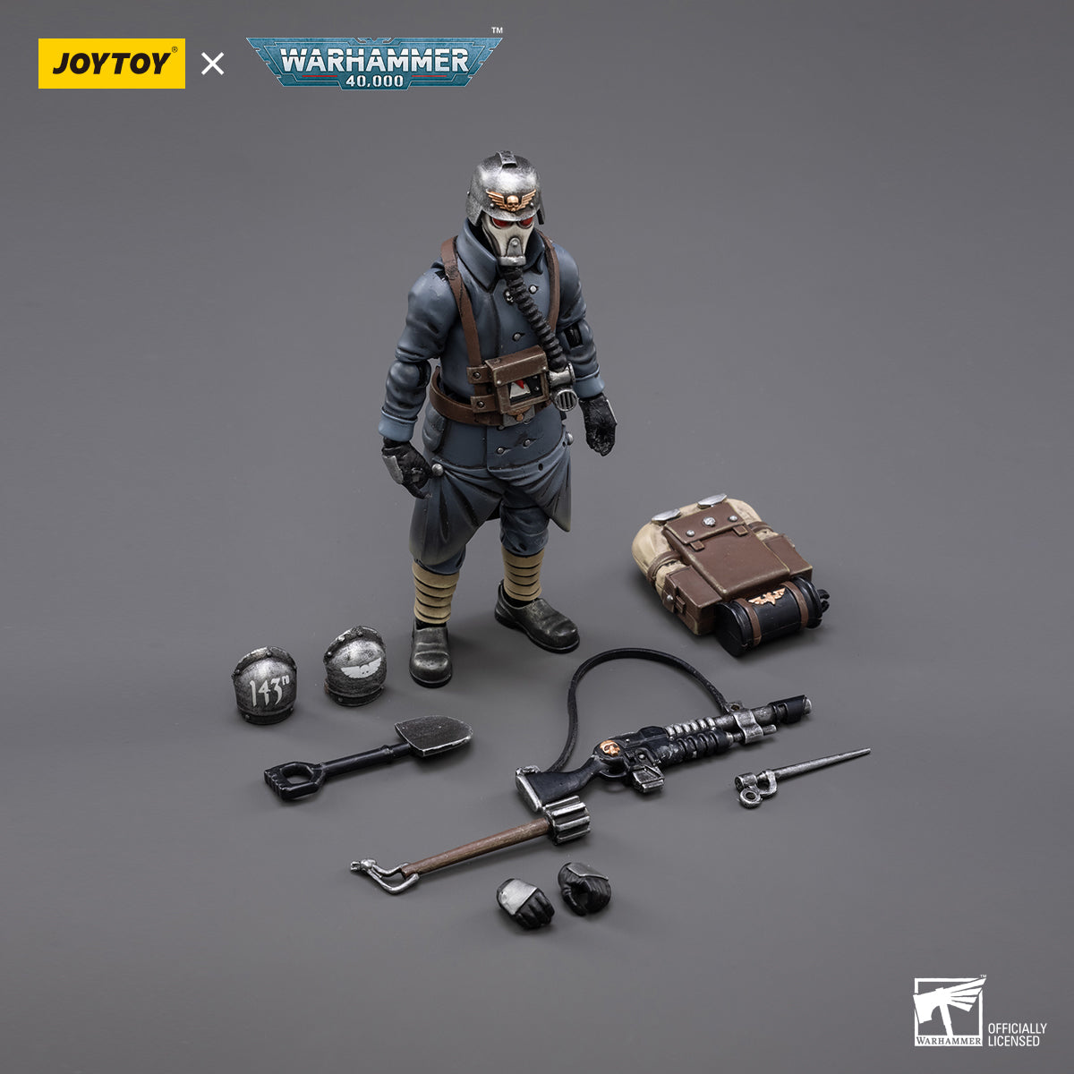 JOYTOY Warhammer 40,000 - Astra Militarum Death Korps of Krieg Veteran Squad