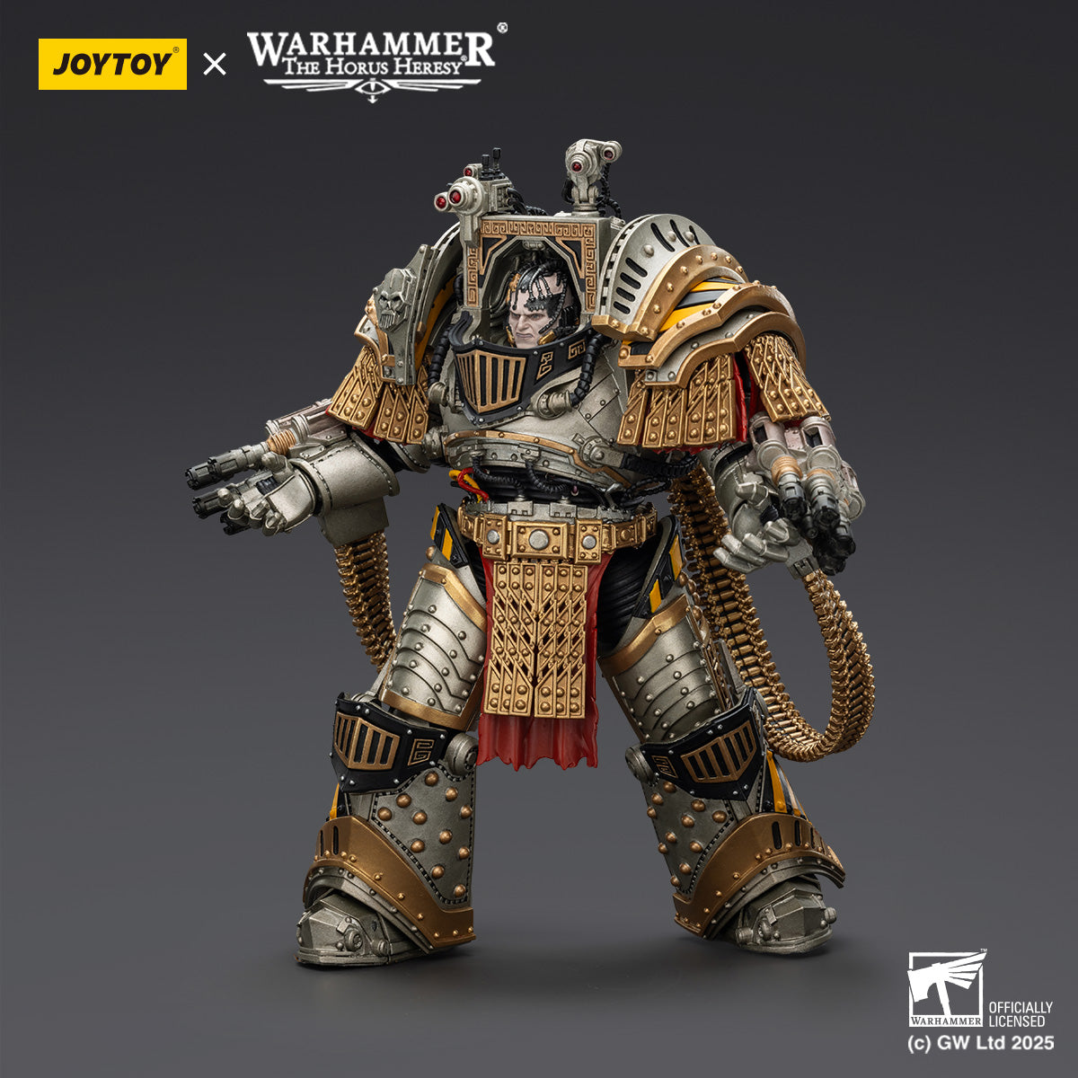 JOYTOY Warhammer The Horus Heresy - Iron Warriors Perturabo, Primarch of the IVth Legion