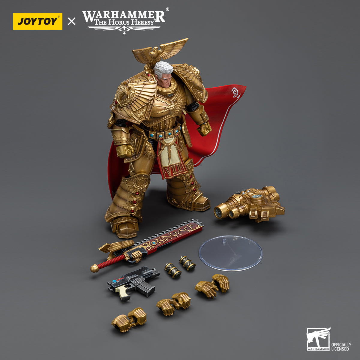 JOYTOY Warhammer The Horus Heresy - Imperial Fists Rogal Dorn, Primarch of the Vllth Legion