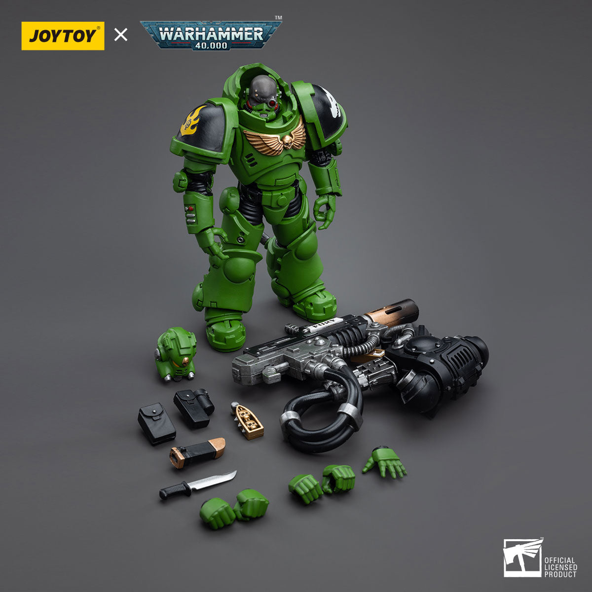 JOYTOY Warhammer 40,000 - Salamanders Eradicators Sergeant Bragar