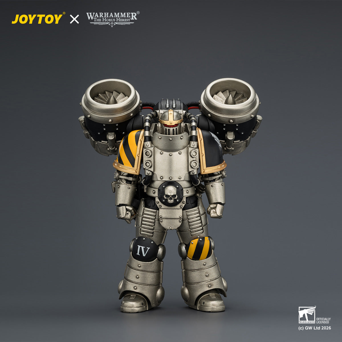 JOYTOY Warhammer The Horus Heresy - Iron Warriors MkII Assault Squad Set (3 Figures)