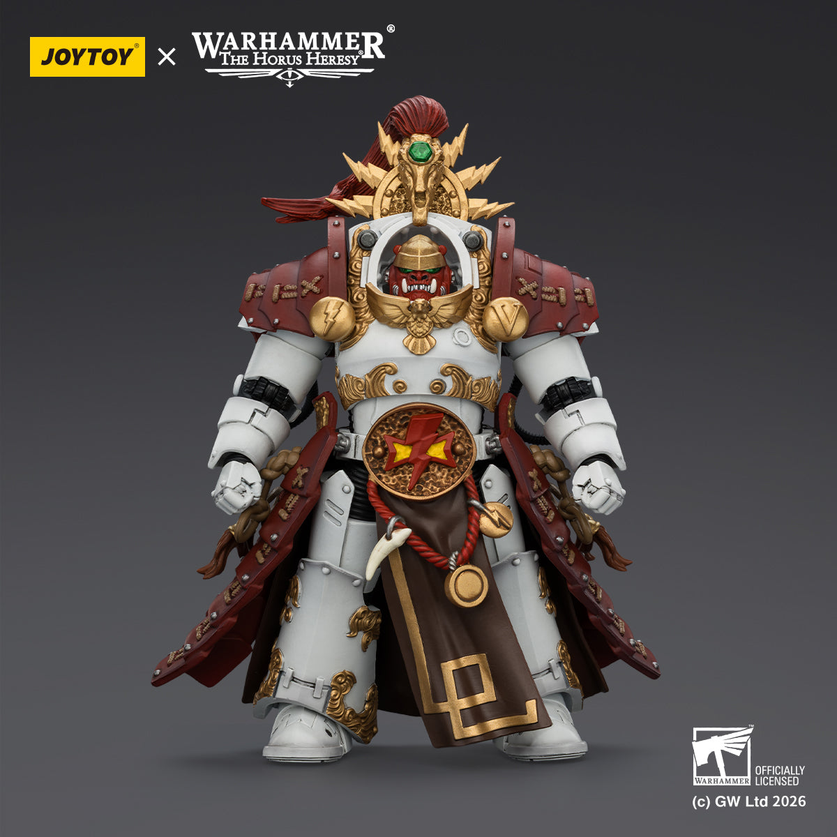 JOYTOY Warhammer The Horus Heresy - White Scars Qin Xa - Master of the Keshig with paired blades‘theTails of the Dragon'