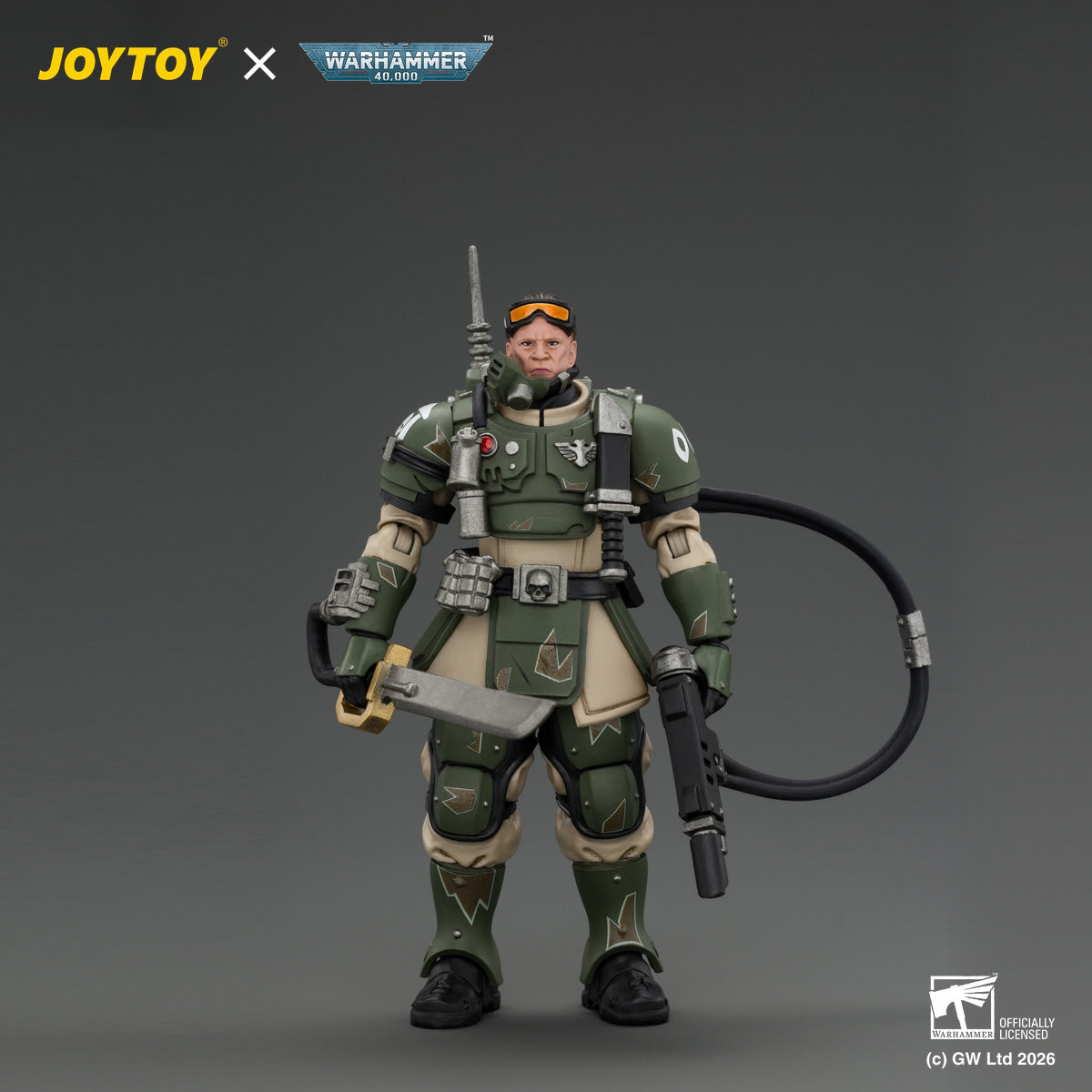 JOYTOY Warhammer 40,000 - Astra Militarum Kasrkin Squad