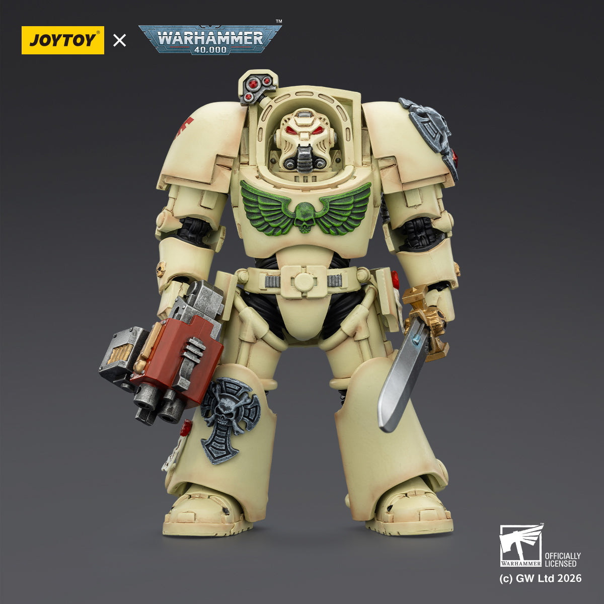 JOYTOY Warhammer 40,000 - Dark Angels Terminator Squad (3-Man Unit)