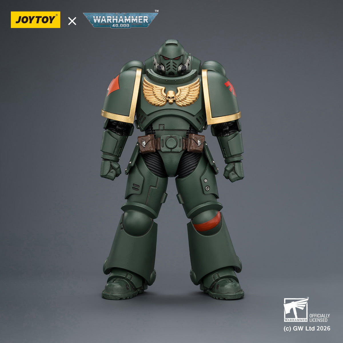 JOYTOY Warhammer 40,000 - Intercessor with Bolt Rifle, Bolt Pistol and Chainsword