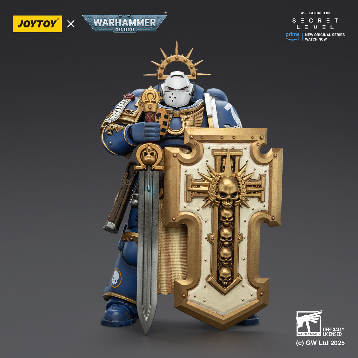 JOYTOY Warhammer 40,000 - Ultramarines Secret Lair Titus Squad Full 4-Piece Set