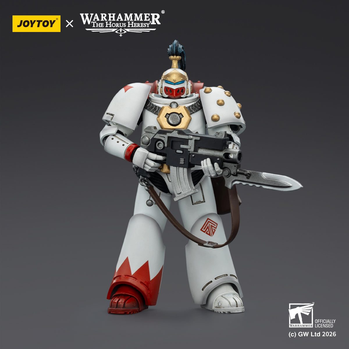 JOYTOY Warhammer The Horus Heresy - White Scars MKVI Tactical Legionary