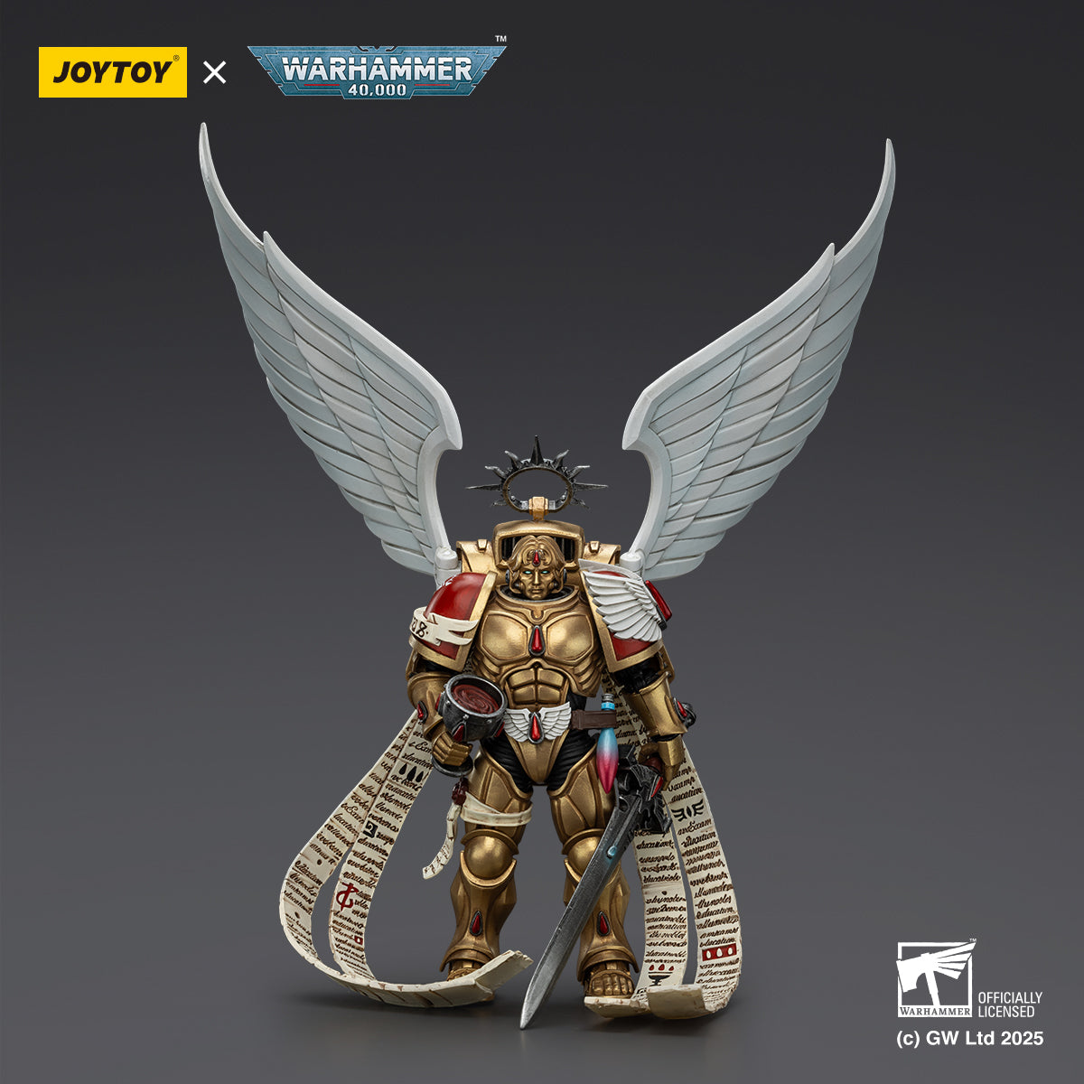 JOYTOY Warhammer 40,000 - Blood Angels The Sanguinor with Encarmine Broadsword