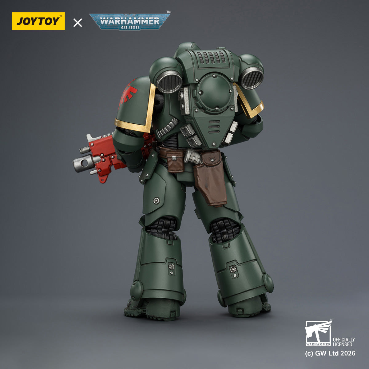 JOYTOY Warhammer 40,000 - Intercessor with Bolt Rifle, Bolt Pistol and Chainsword