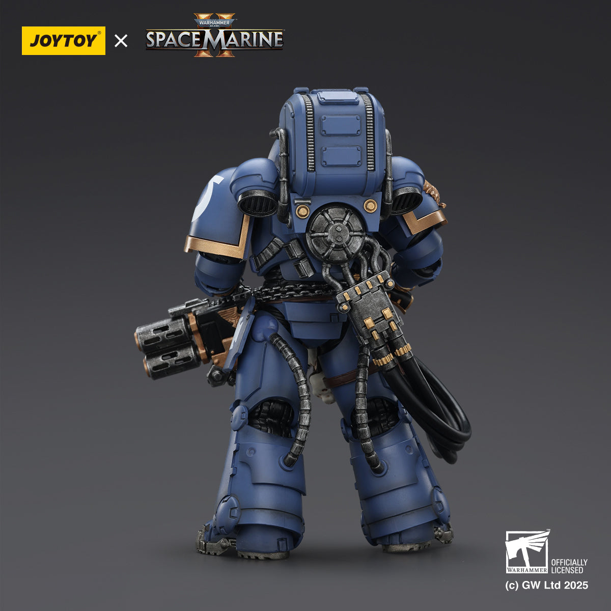 JOYTOY Warhammer 40,000: Space Marine 2 Ultramarines Relic Armour Veterans Squad (Set of 3)