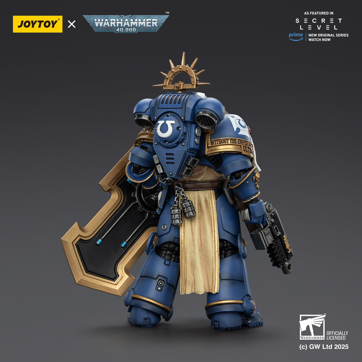 JOYTOY Warhammer 40,000 - Ultramarines Secret Lair Titus Squad Full 4-Piece Set