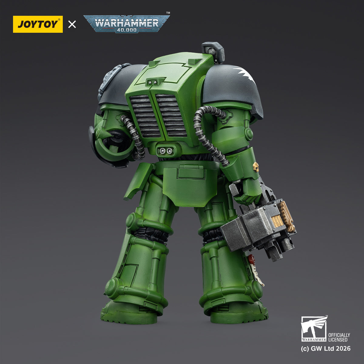 JOYTOY Warhammer 40,000 - Salamanders Terminator Squad (3-Man Unit)