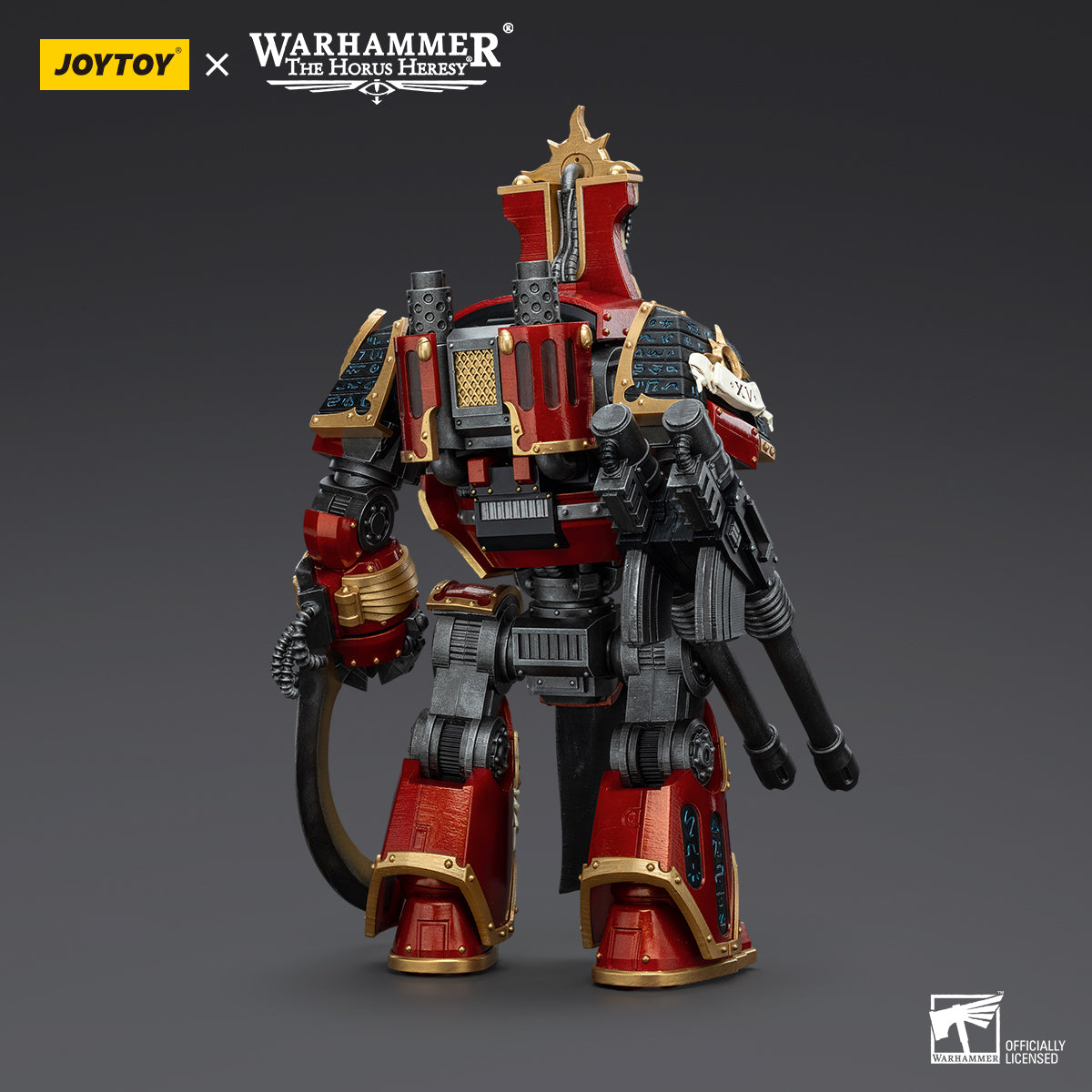JOYTOY Warhammer The Horus Heresy - Thousand Sons Contemptor-Osiron Dreadnought with Gravis Force Blade and Gravis Autocannon
