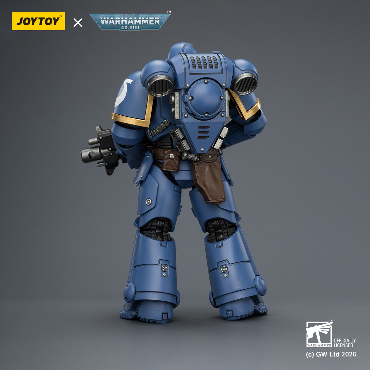 JOYTOY Warhammer 40,000 - Intercessor with Bolt Rifle, Bolt Pistol and Chainsword