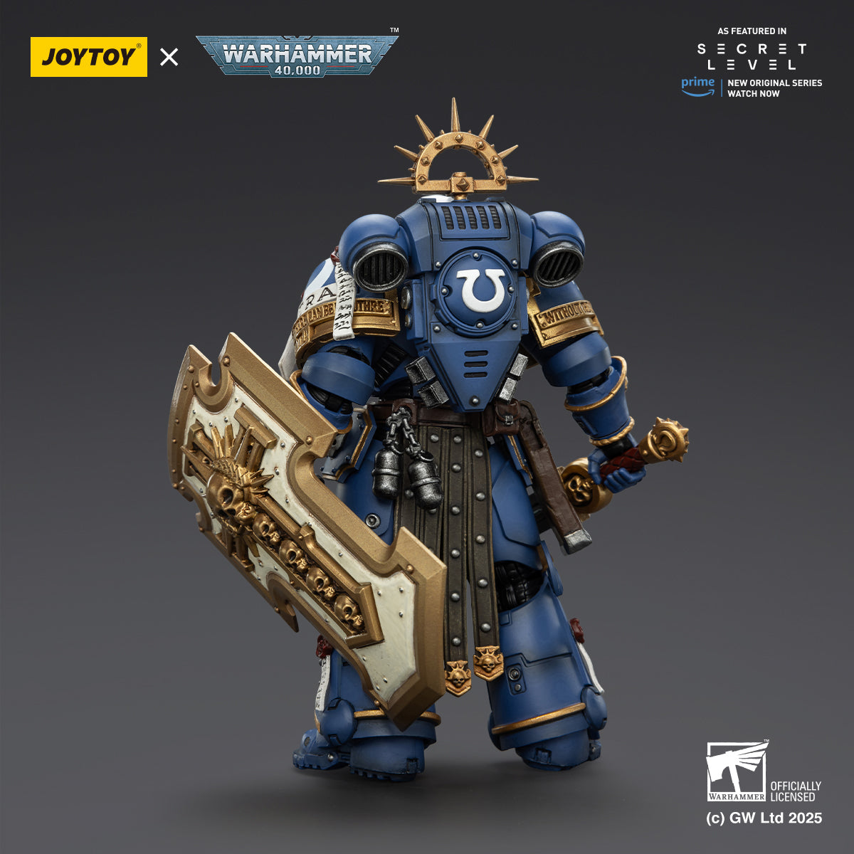 JOYTOY Warhammer 40,000 - Ultramarines Secret Lair Titus Squad Full 4-Piece Set