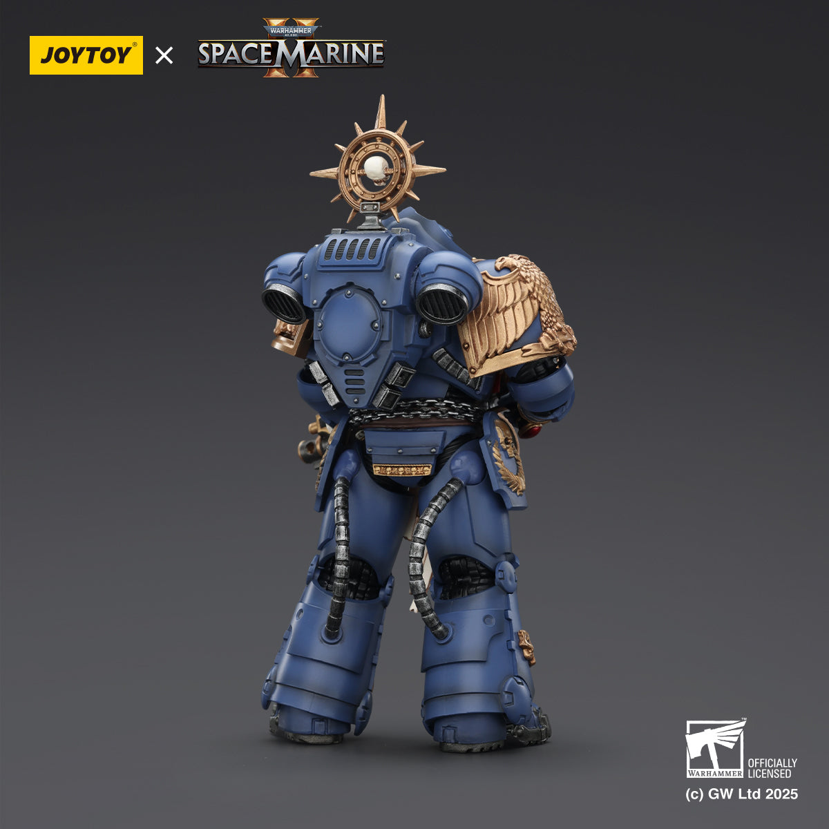 JOYTOY Warhammer 40,000: Space Marine 2 Ultramarines Relic Armour Veterans Squad (Set of 3)