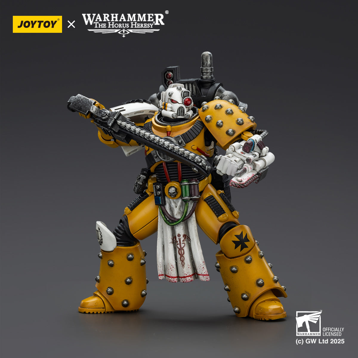 JOYTOY Warhammer The Horus Heresy - Imperial Fists Legion Apothecary