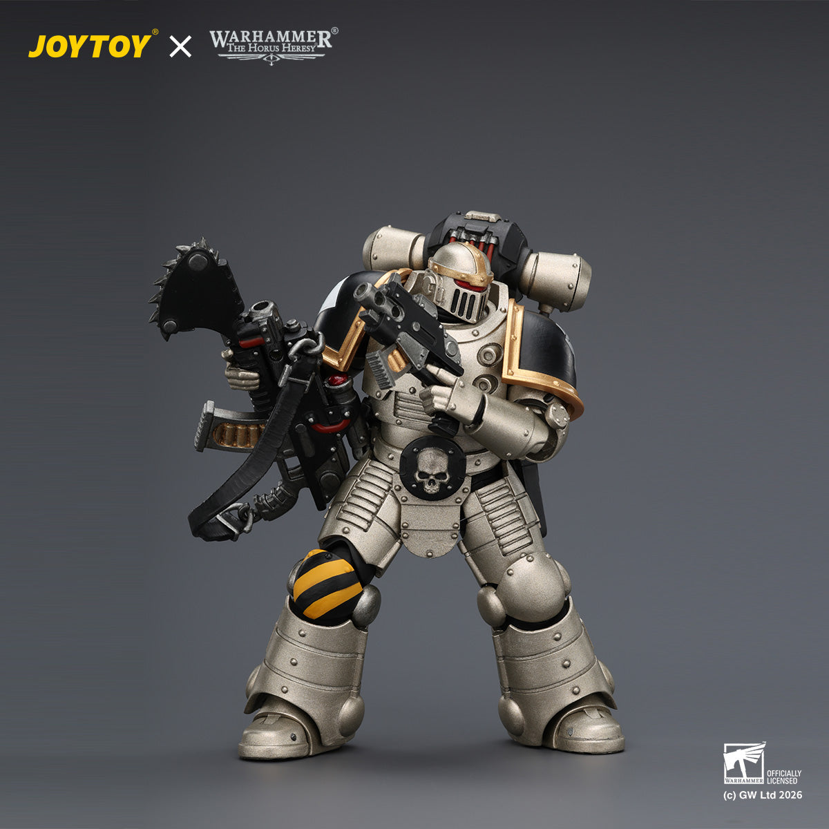 JOYTOY Warhammer The Horus Heresy - Iron Warriors MkII Tactical Squad Set (4 Figures)