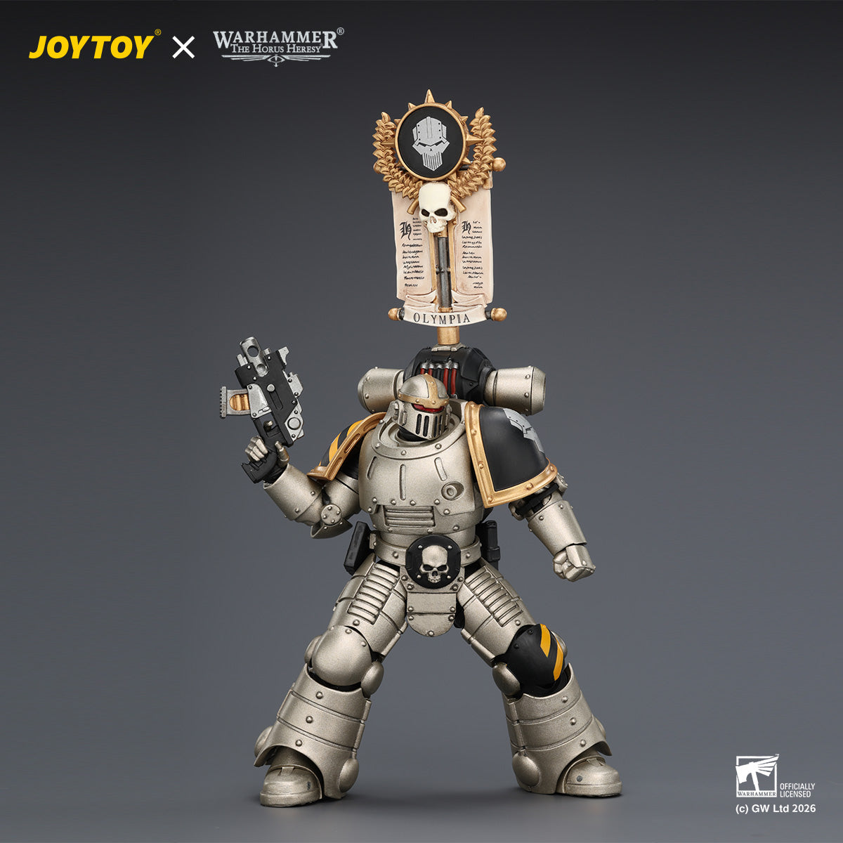 JOYTOY Warhammer The Horus Heresy - Iron Warriors MkII Tactical Squad Set (4 Figures)