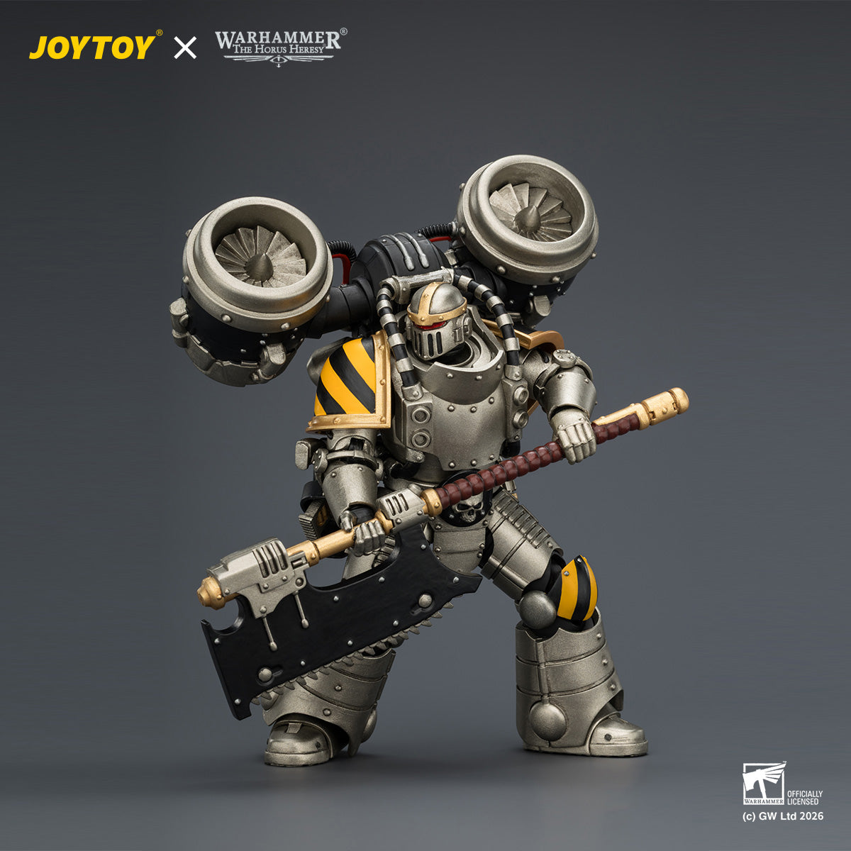 JOYTOY Warhammer The Horus Heresy - Iron Warriors MkII Assault Squad Set (3 Figures)