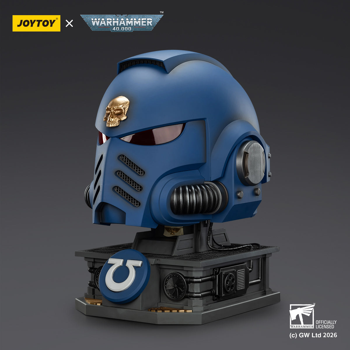 JOYTOY Warhammer 40,000 - Ultramarines Captain MkX Helmet