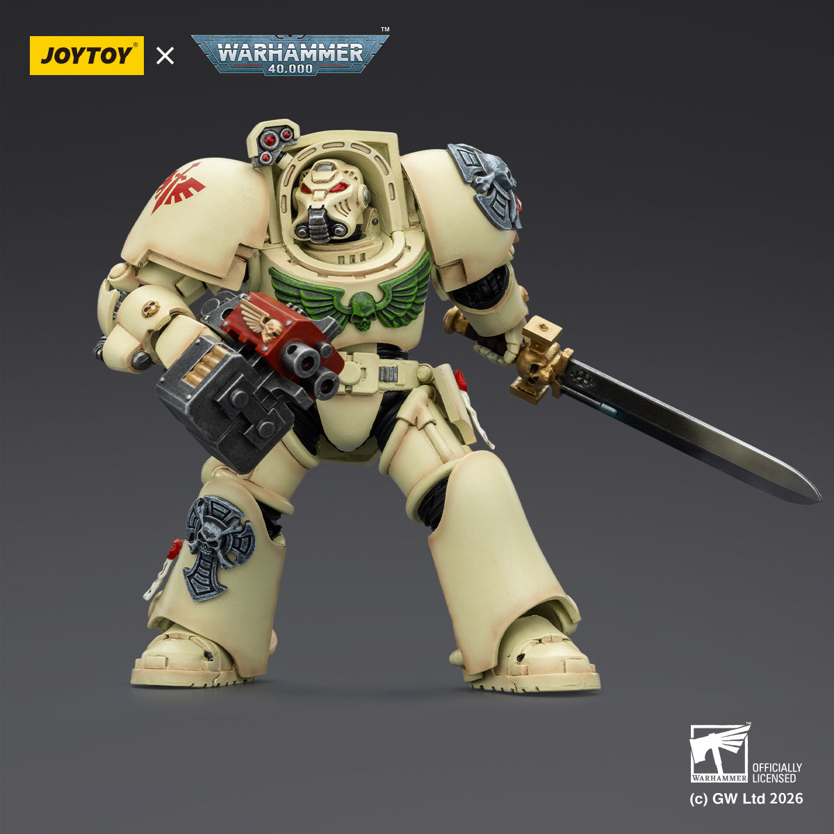 JOYTOY Warhammer 40,000 - Dark Angels Terminator Squad (3-Man Unit)