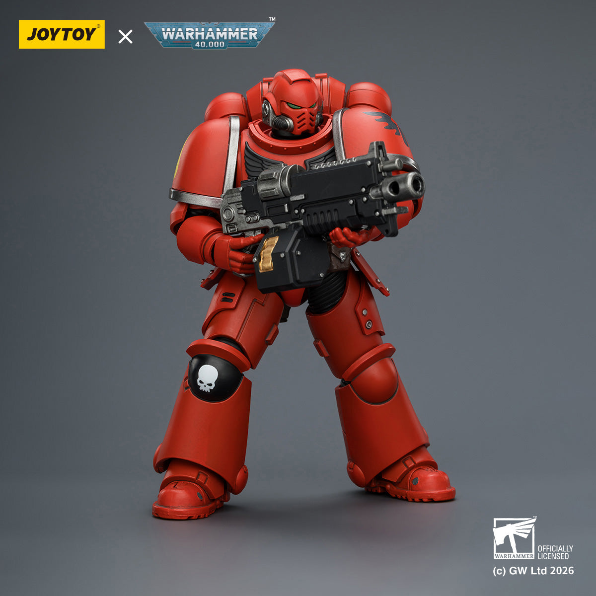JOYTOY Warhammer 40,000 - Intercessor with Bolt Rifle, Bolt Pistol and Chainsword