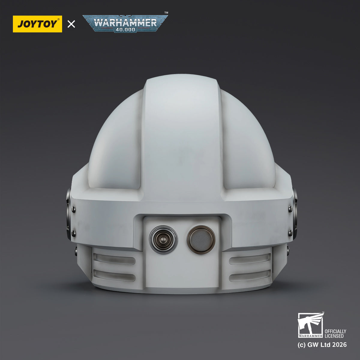 JOYTOY Warhammer 40,000 - White Scars MkX Helmet & Display Stand