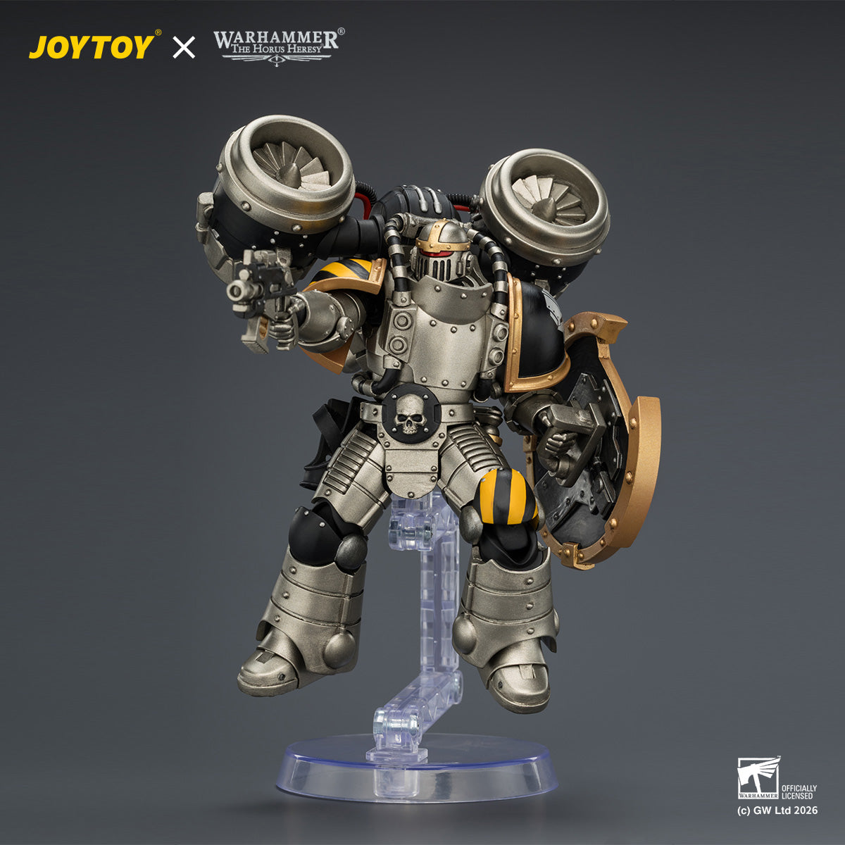 JOYTOY Warhammer The Horus Heresy - Iron Warriors MkII Assault Squad Set (3 Figures)