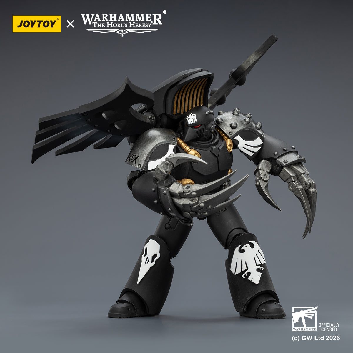 JOYTOY Warhammer The Horus Heresy - Raven Guard Dark Fury with Lightning Claws