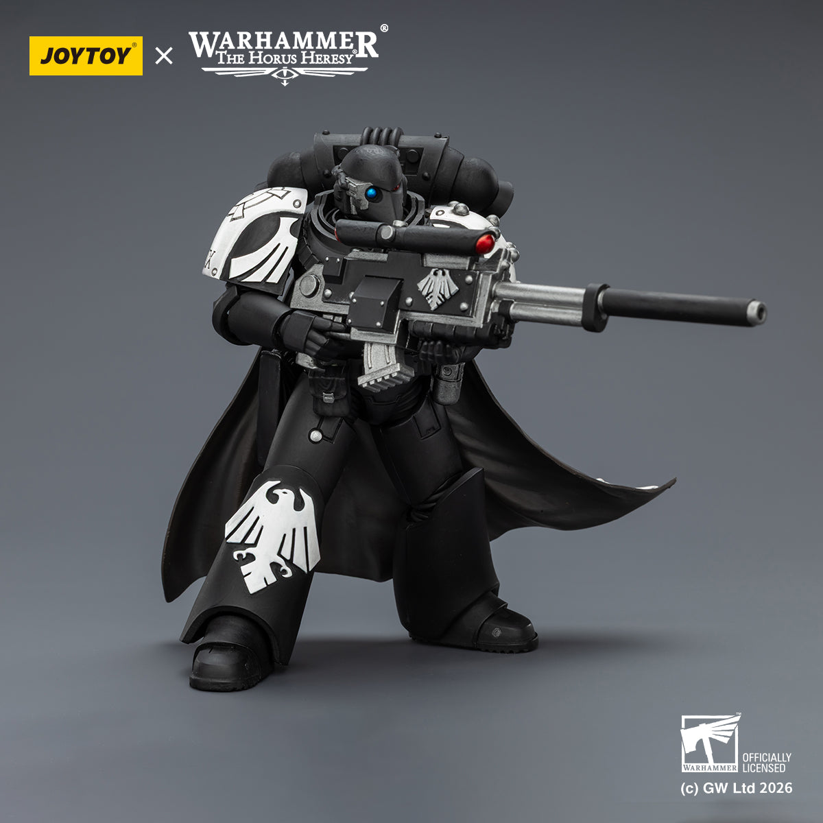 JOYTOY Warhammer The Horus Heresy - Raven Guard Mor Deythan with Nemesis bolt rifle