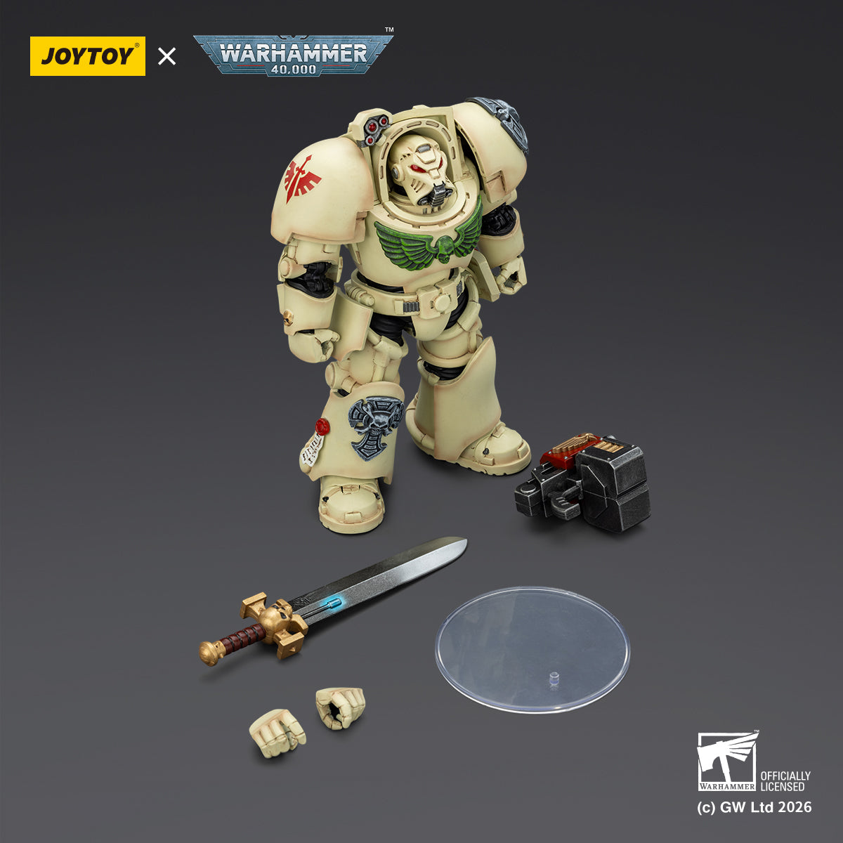 JOYTOY Warhammer 40,000 - Dark Angels Terminator Squad (3-Man Unit)