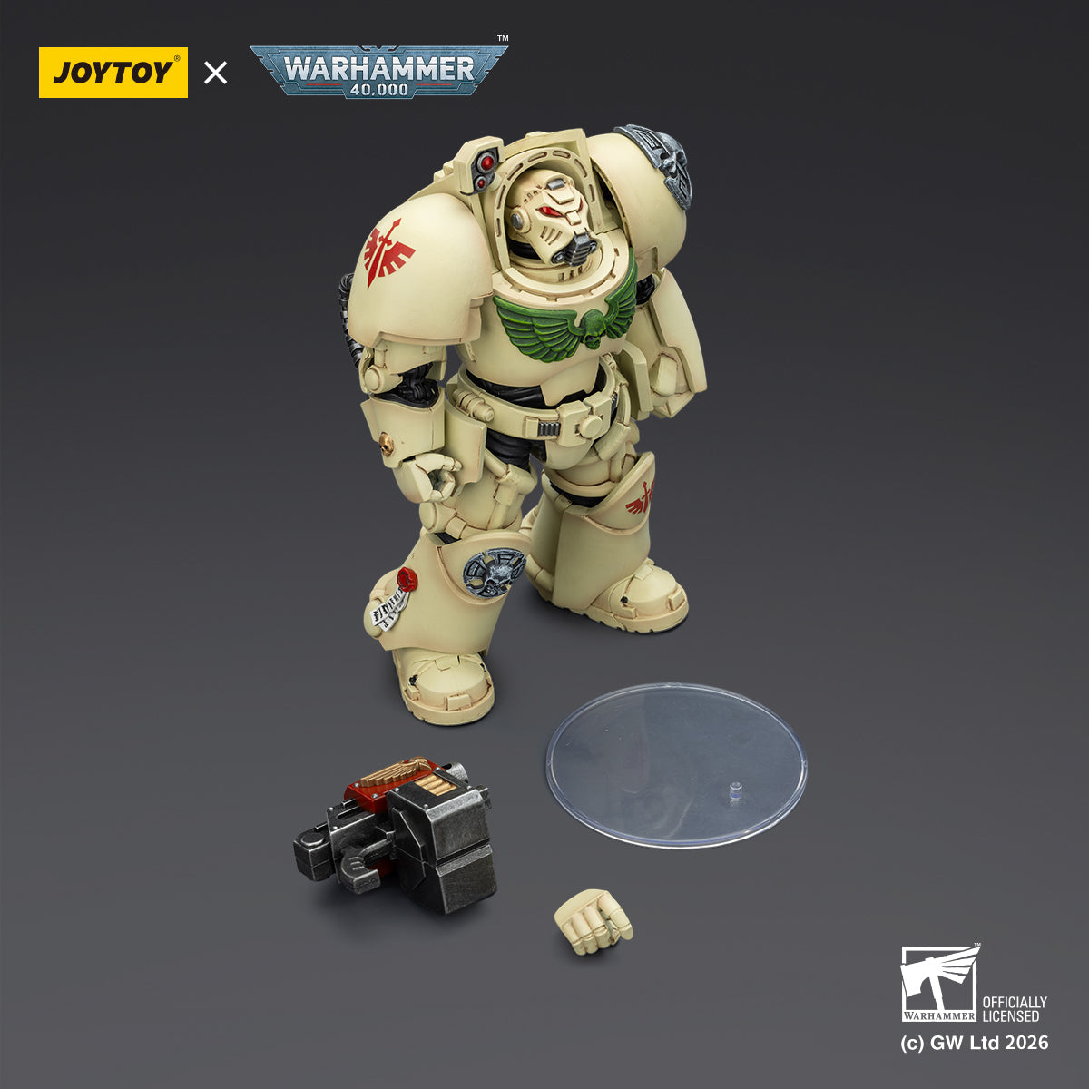 JOYTOY Warhammer 40,000 - Dark Angels Terminator Squad (3-Man Unit)