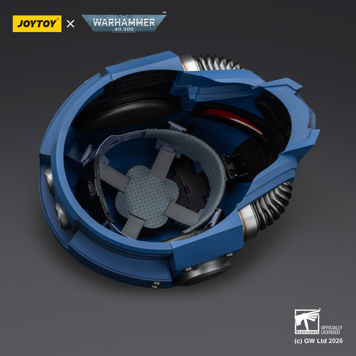 JOYTOY Warhammer 40,000 - Ultramarines Captain MkX Helmet