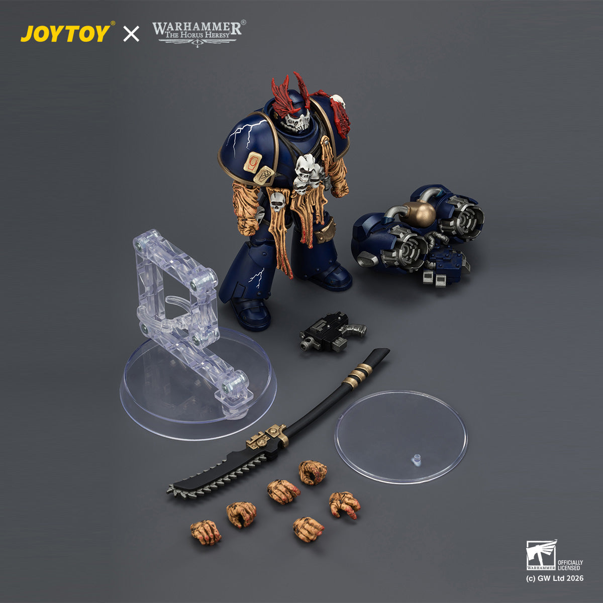 JOYTOY Warhammer The Horus Heresy -Night Lords Night Raptor Huntmaster