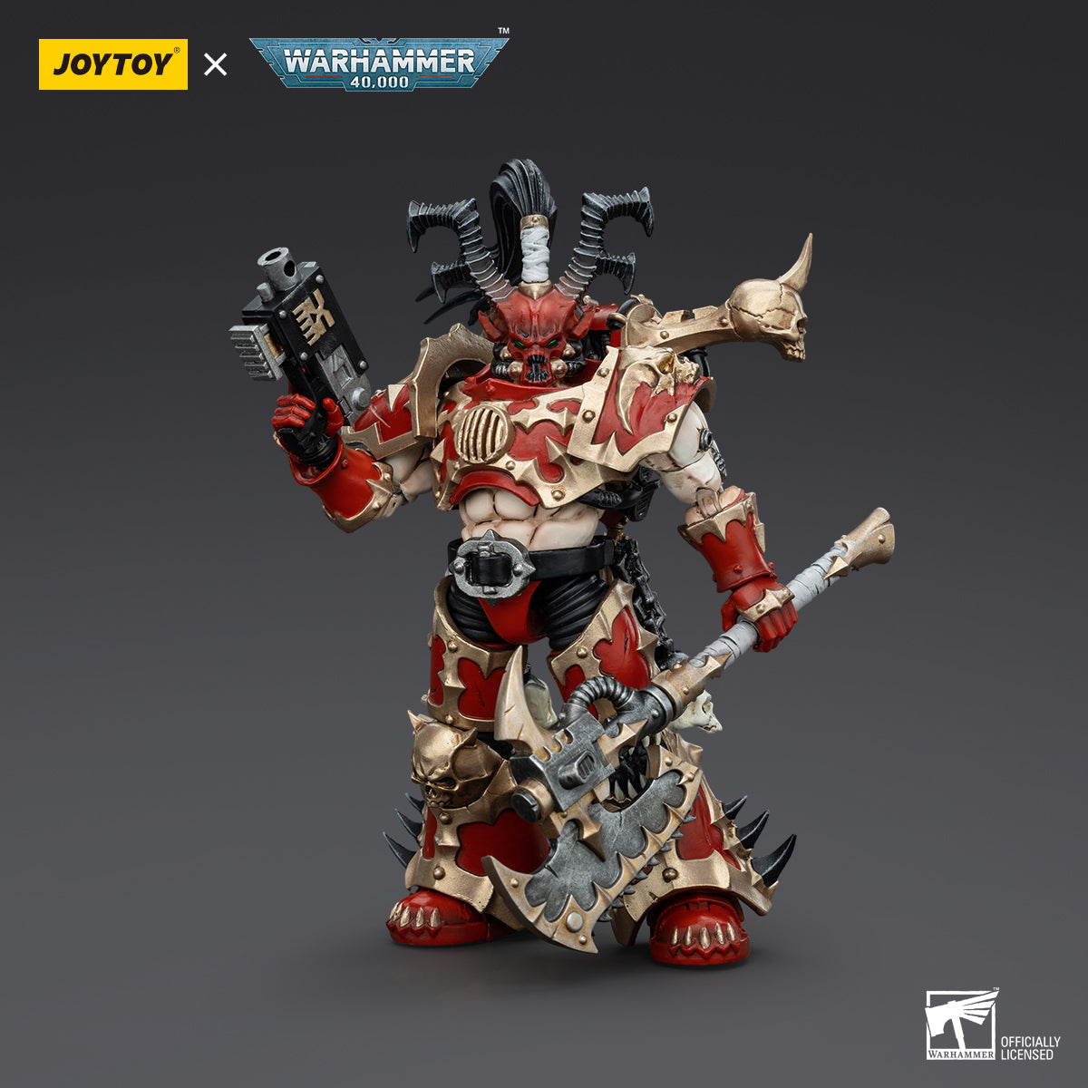 JOYTOY Warhammer 40,000 - World Eaters Lord Invocatus