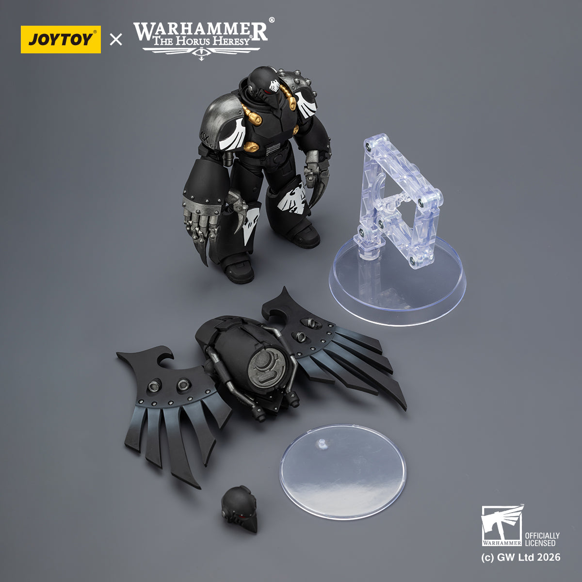 JOYTOY Warhammer The Horus Heresy - Raven Guard Dark Fury with Lightning Claws