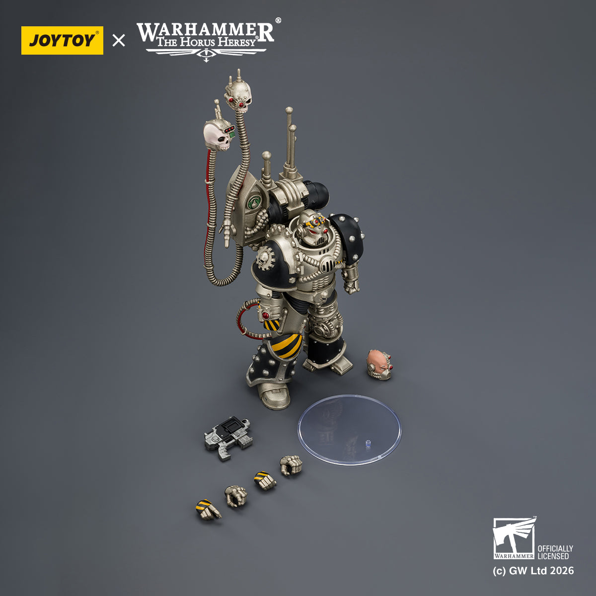 JOYTOY Warhammer The Horus Heresy - Iron Warriors Legion Praevian with Bolt Pistol