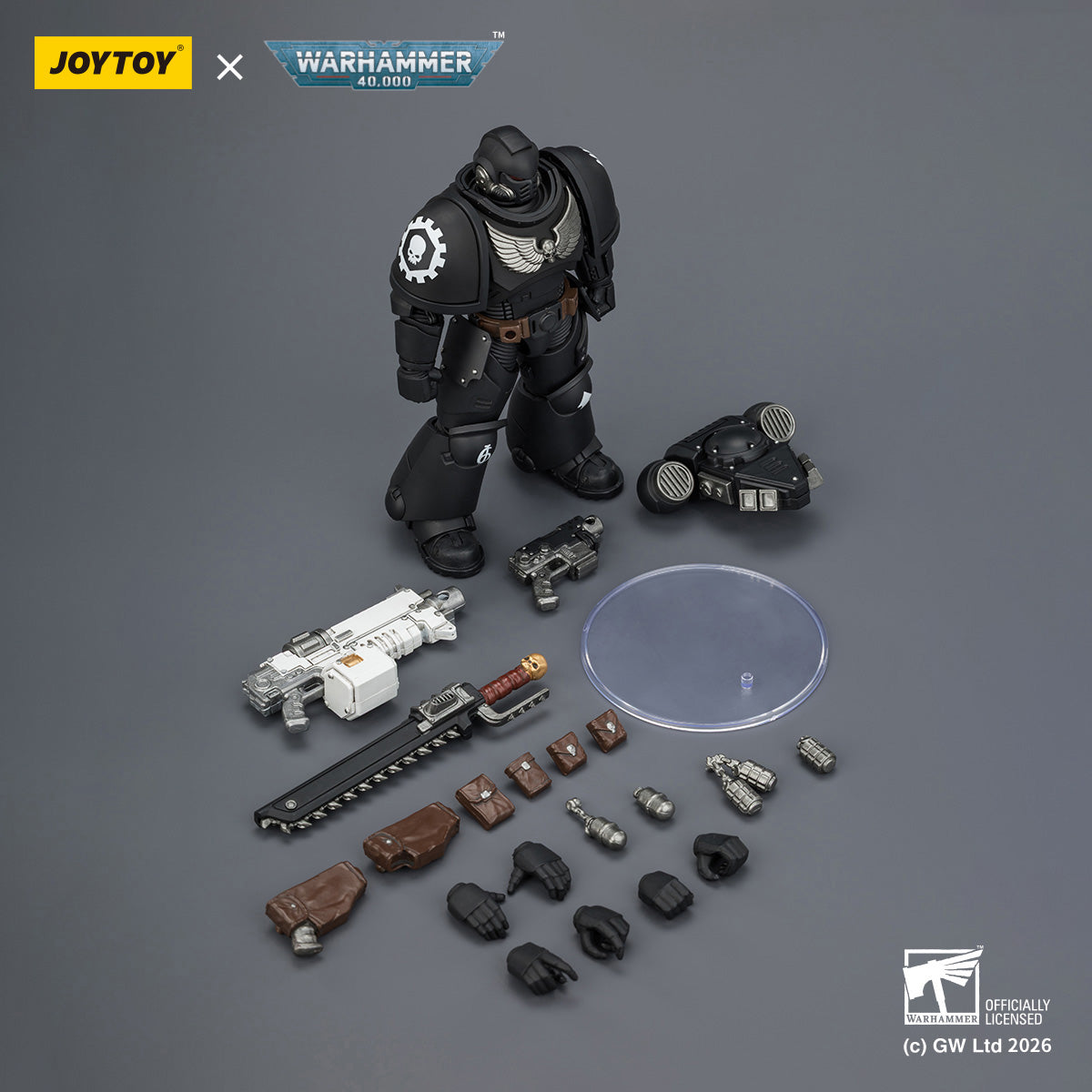 JOYTOY Warhammer 40,000 - Intercessor with Bolt Rifle, Bolt Pistol and Chainsword