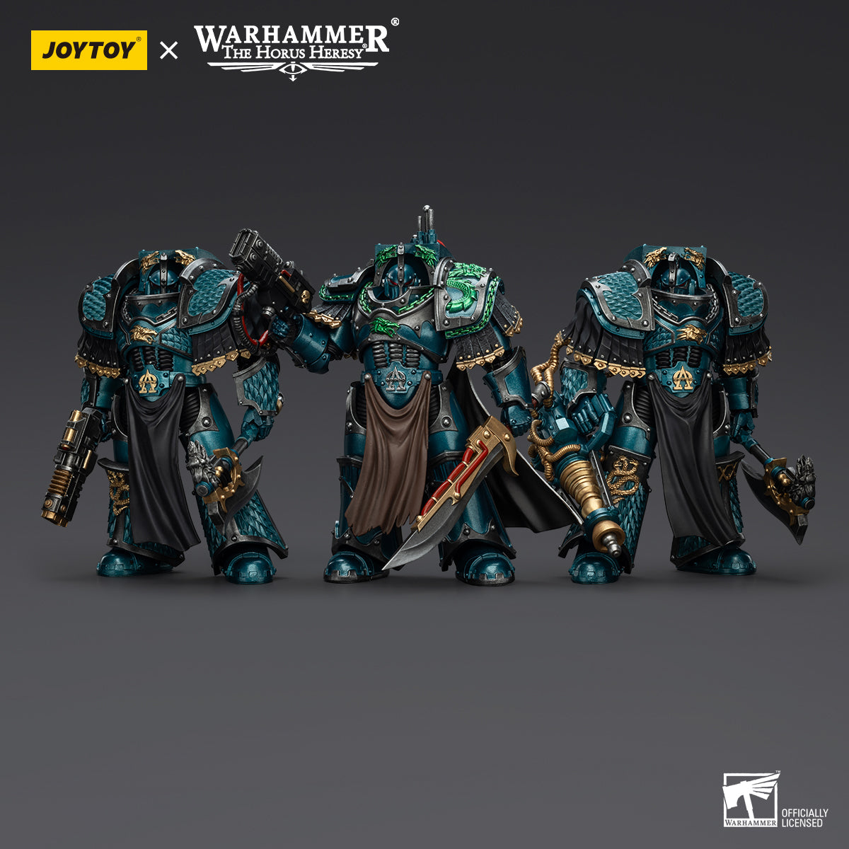 JOYTOY Warhammer The Horus Heresy - Alpha Legion Lernaean Terminator Squad