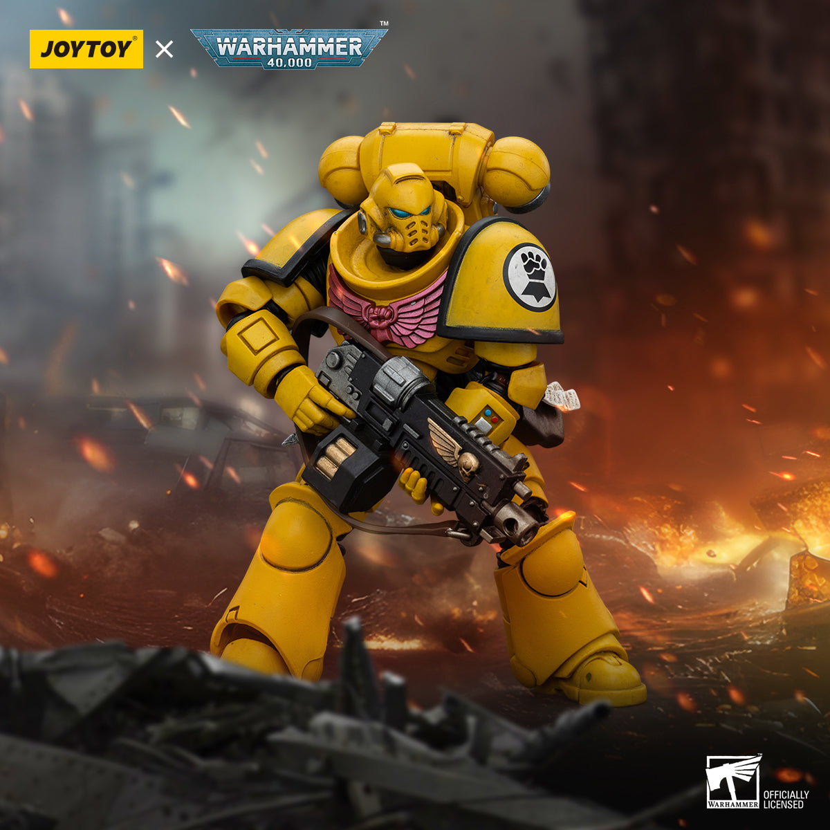 JOYTOY Warhammer 40,000 - Imperial Fists Intercessors