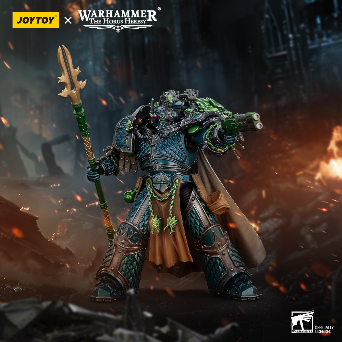 JOYTOY Warhammer The Horus Heresy - Alpha Legion Alpharius, Primarch of the XXth Legion