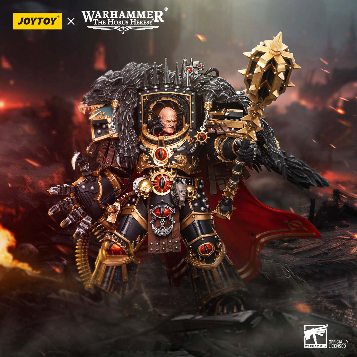 JOYTOY Warhammer The Horus Heresy - Sons of Horus Warmaster Horus Primarch of the XVIth Legion